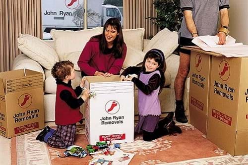 children-packing